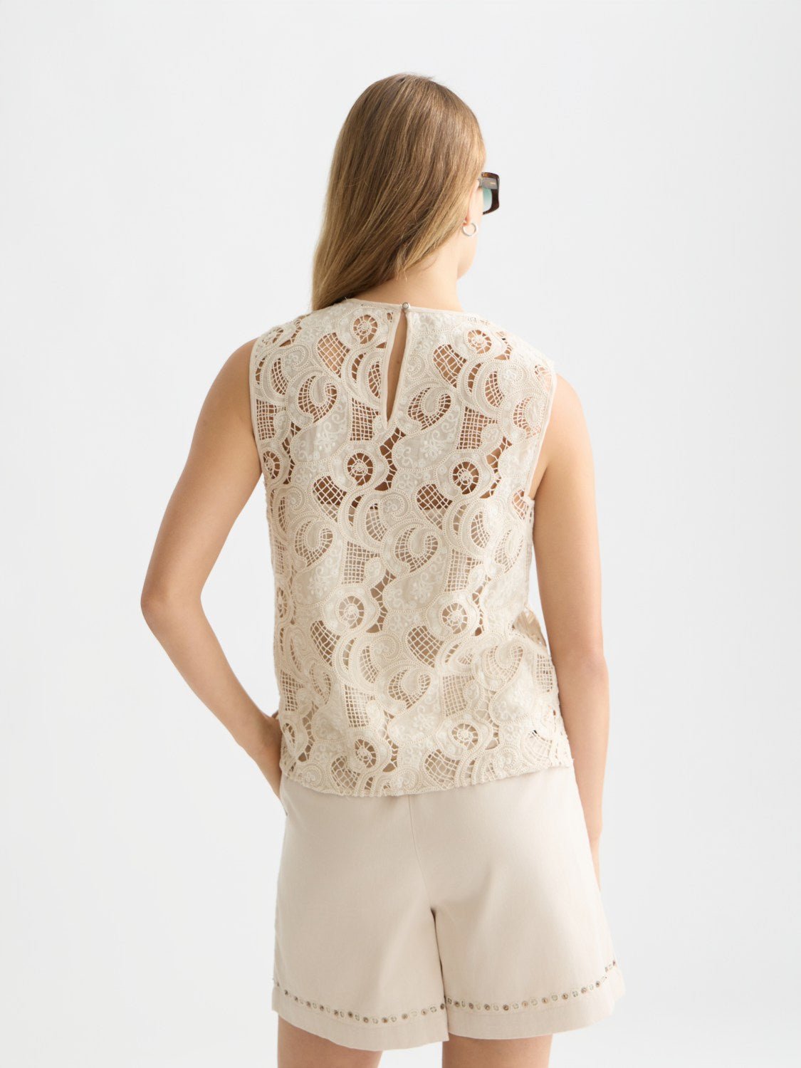Flame Embroidery Top - Scotch & Soda South Africa