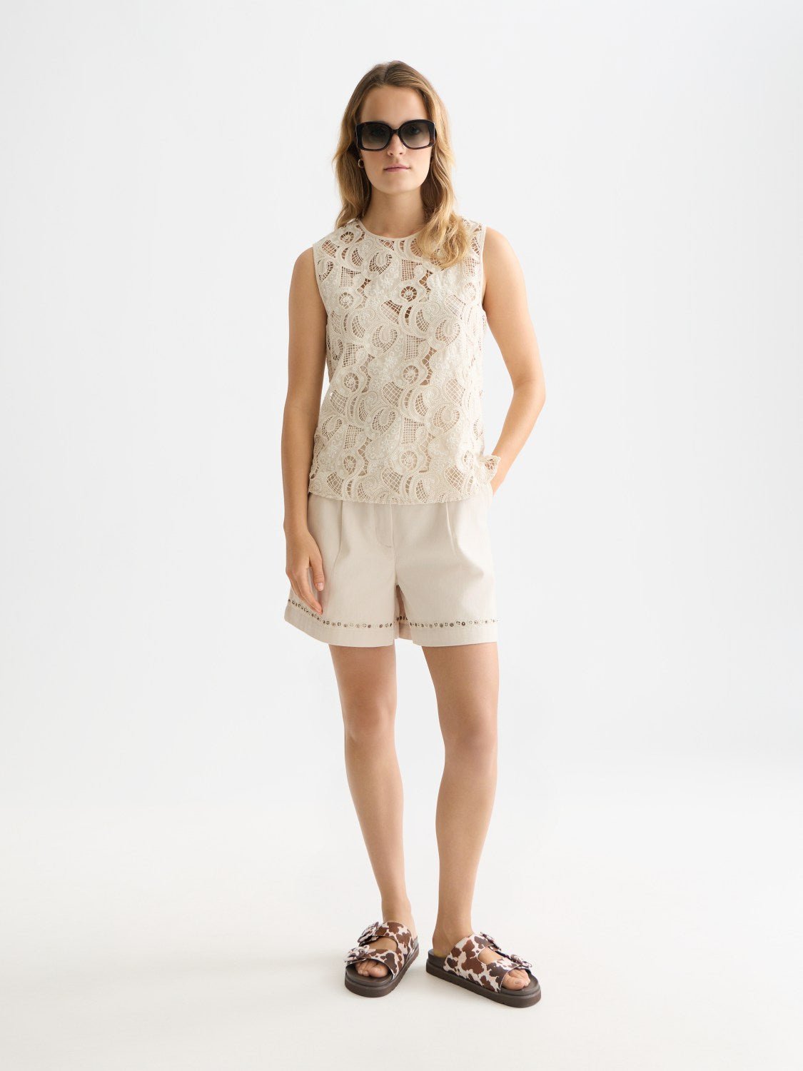 Flame Embroidery Top - Scotch & Soda South Africa