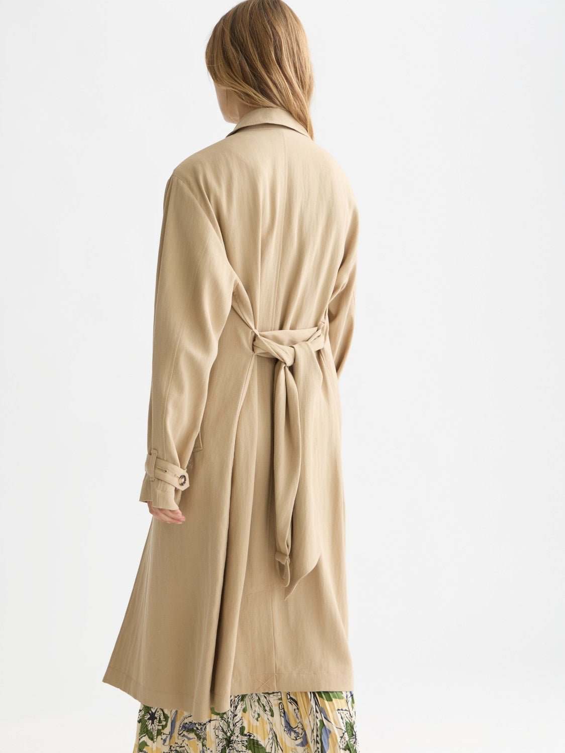 Flowy Trenchcoat - Scotch & Soda South Africa