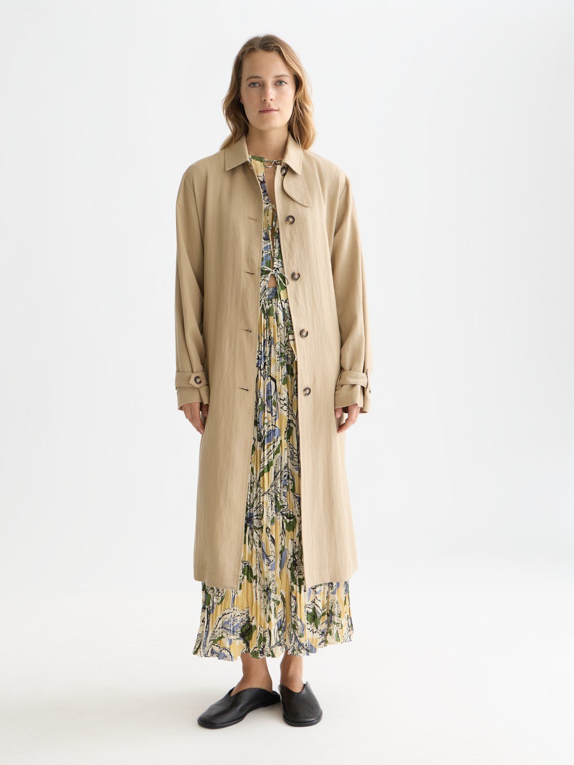 Flowy Trenchcoat - Scotch & Soda South Africa
