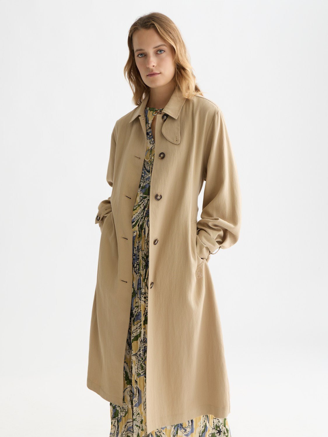 Flowy Trenchcoat - Scotch & Soda South Africa