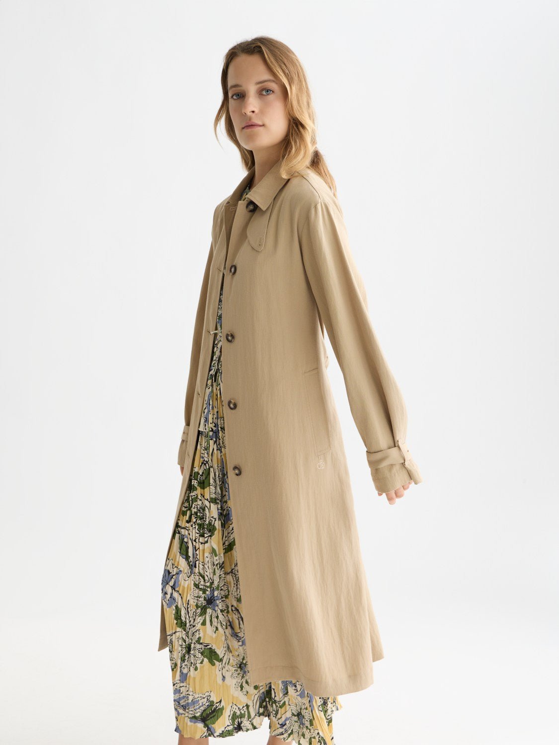 Flowy Trenchcoat - Scotch & Soda South Africa