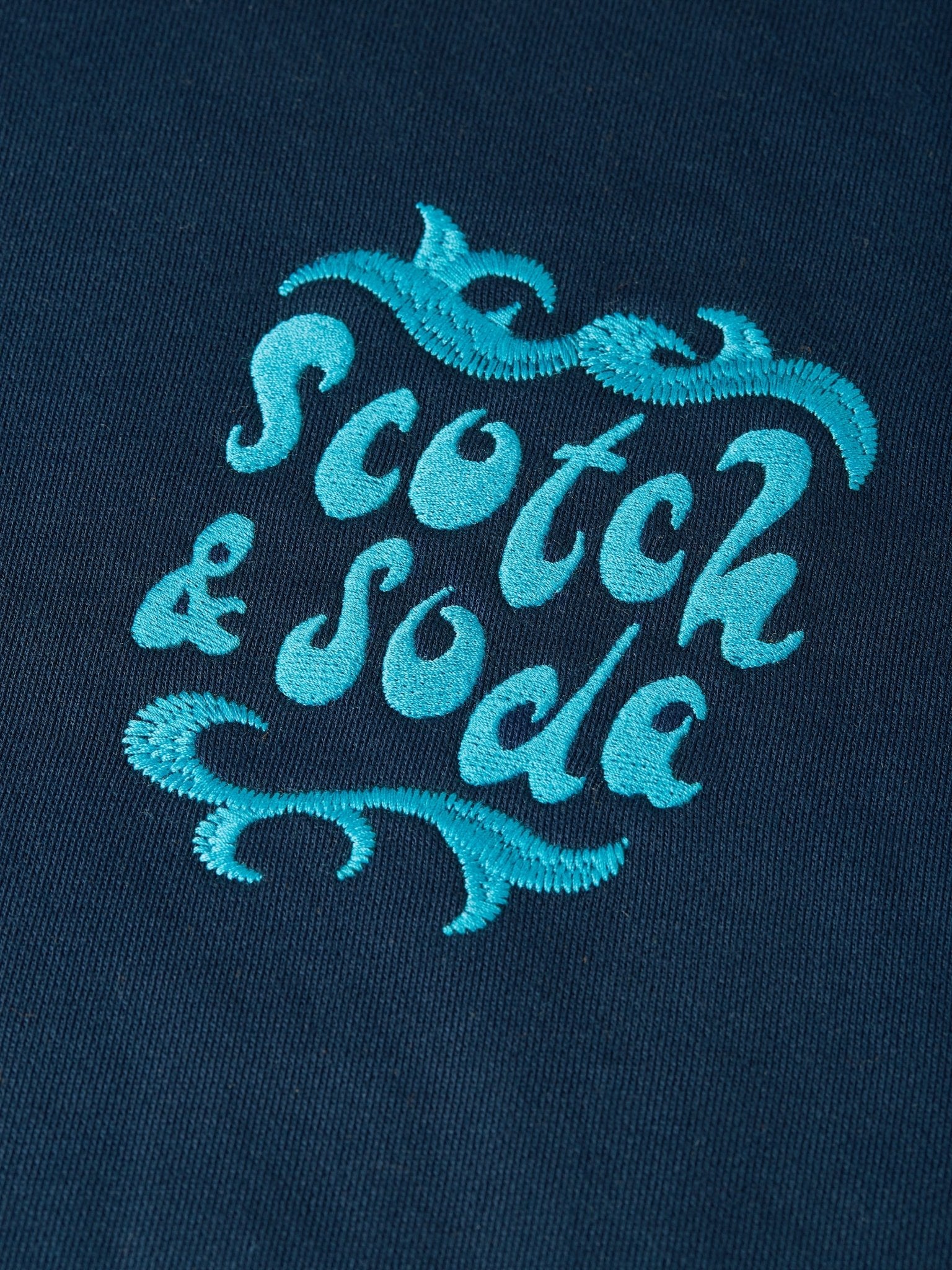 Front And Back Artwork Loose-Fit Hoodie - Scotch & Soda South Africa
