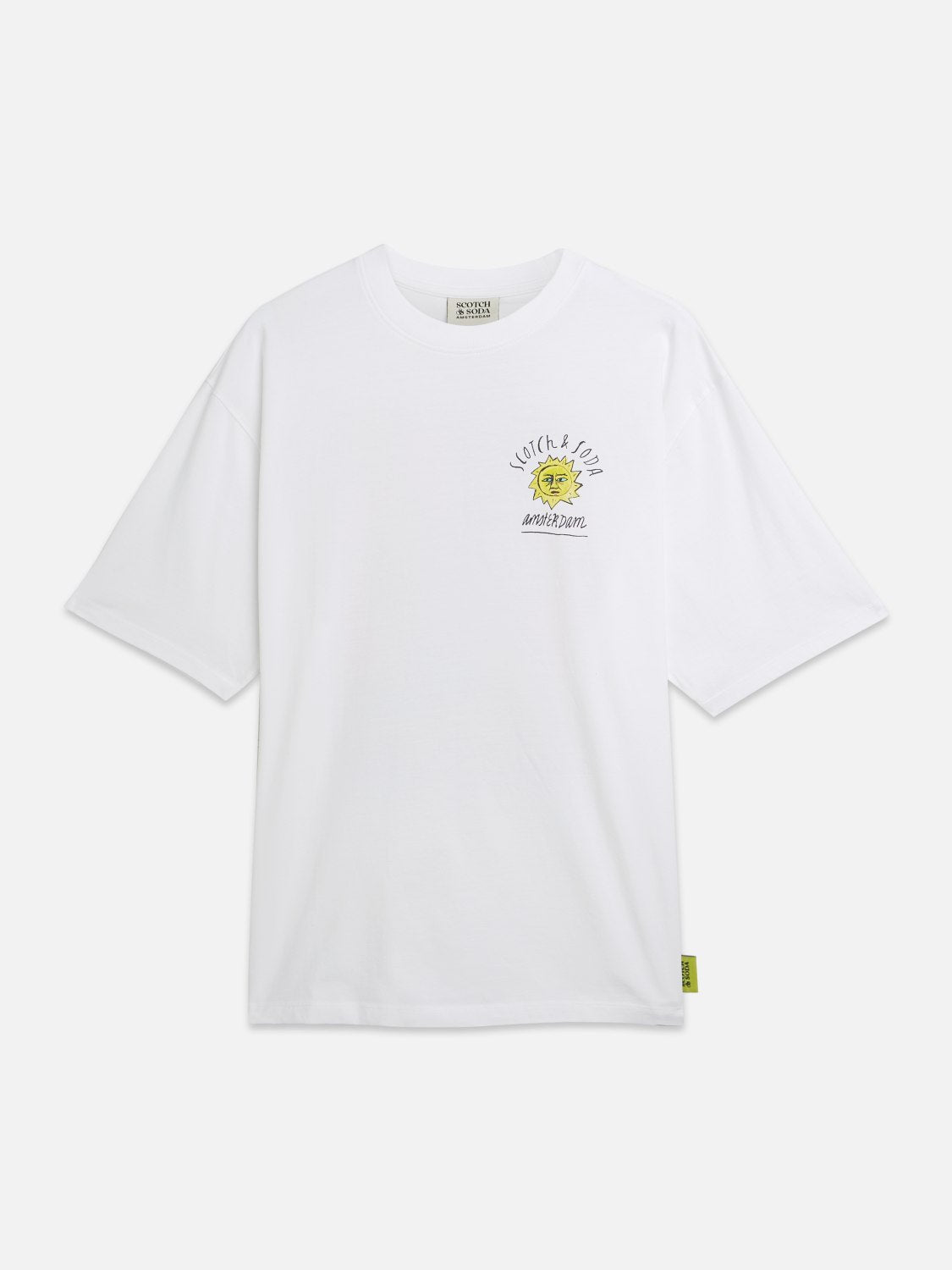 Front And Back Artwork Loosefit Tshirt - Scotch & Soda South Africa