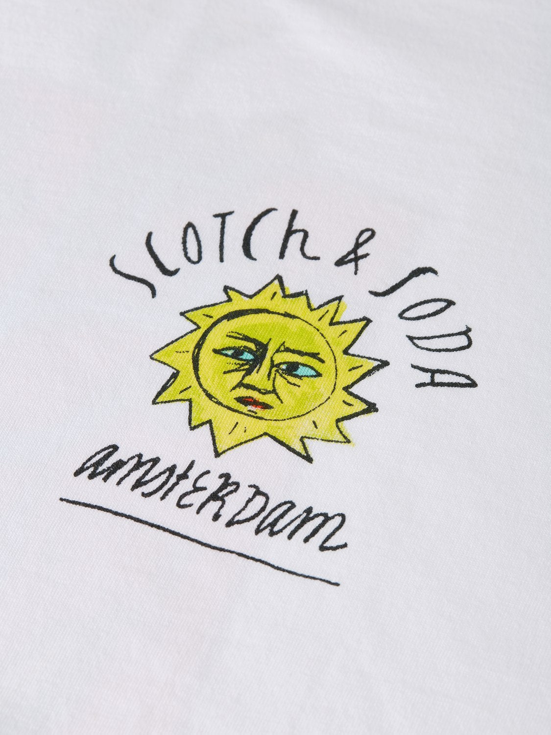 Front And Back Artwork Loosefit Tshirt - Scotch & Soda South Africa