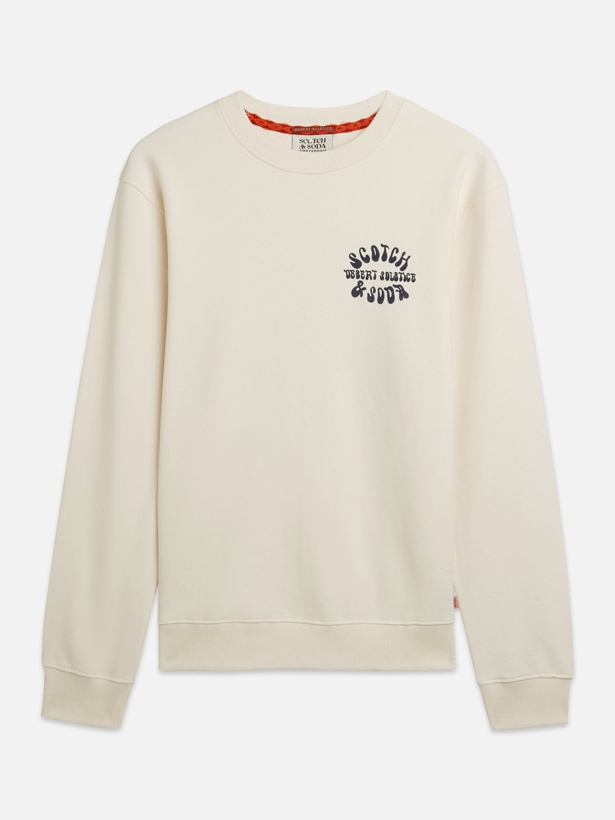 Front And Back Artwork Regular-Fit Sweatshirt - Scotch & Soda South Africa