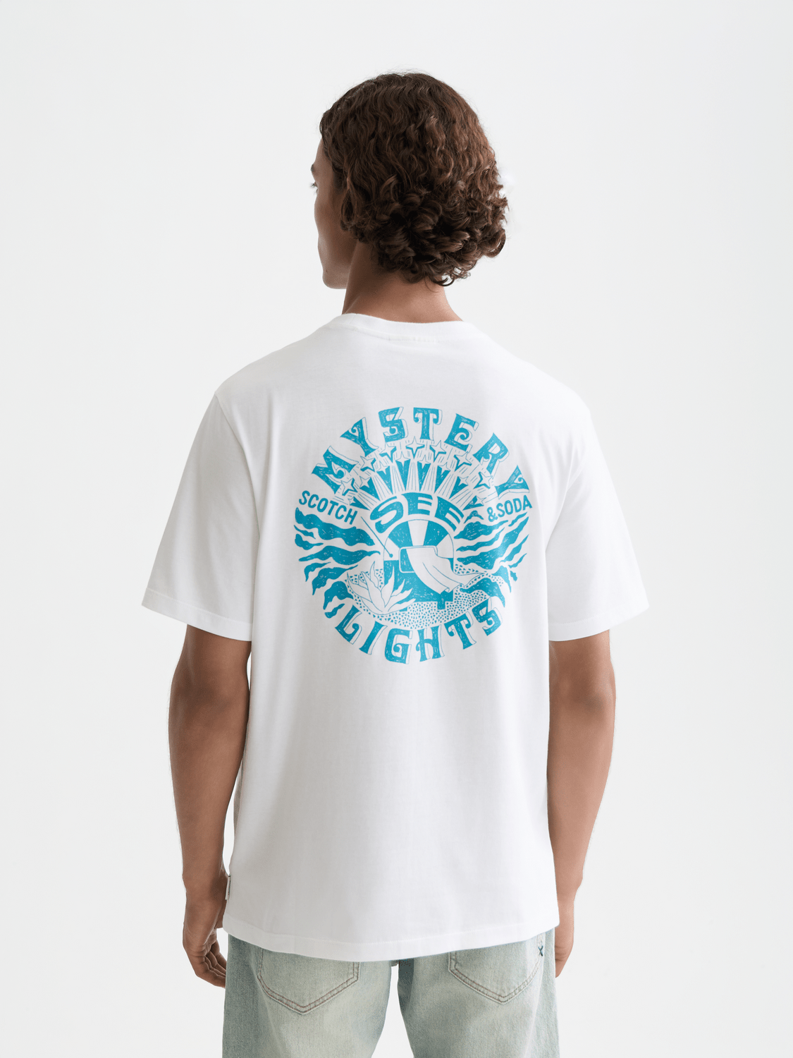 Front And Back Artwork Regular-Fit T-Shirt - Scotch & Soda South Africa