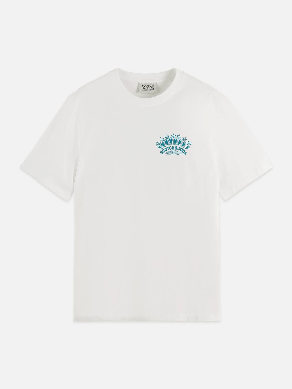 Front And Back Artwork Regular-Fit T-Shirt - Scotch & Soda South Africa