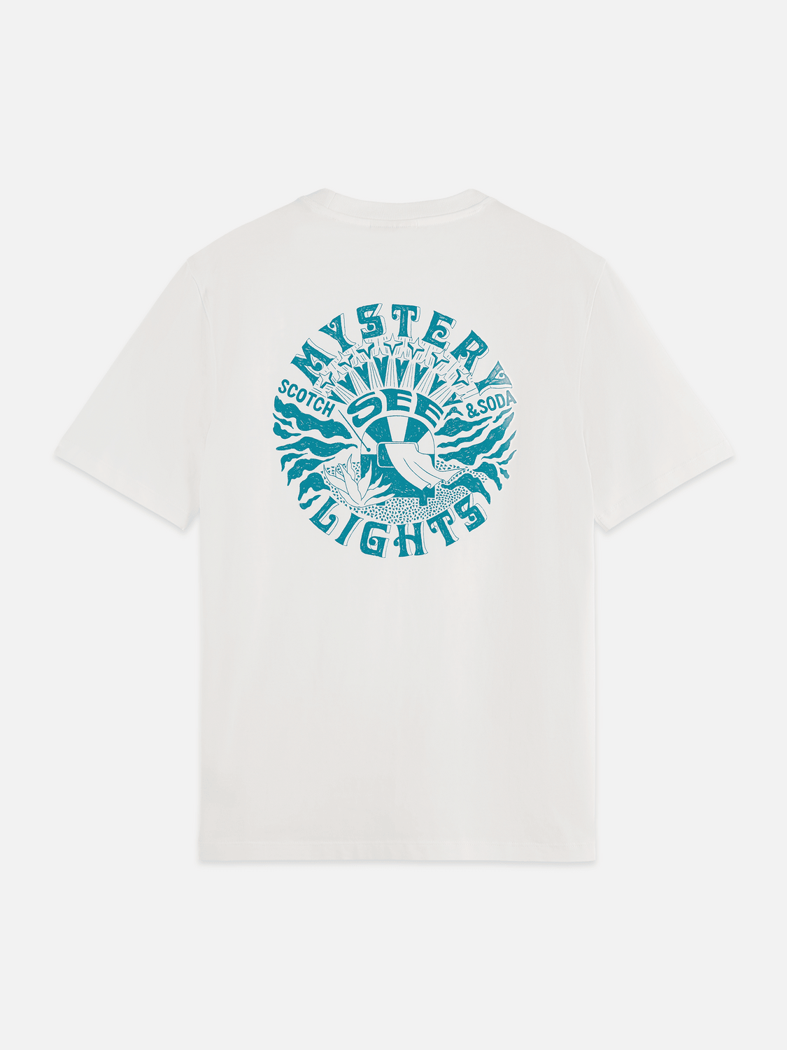 Front And Back Artwork Regular-Fit T-Shirt - Scotch & Soda South Africa