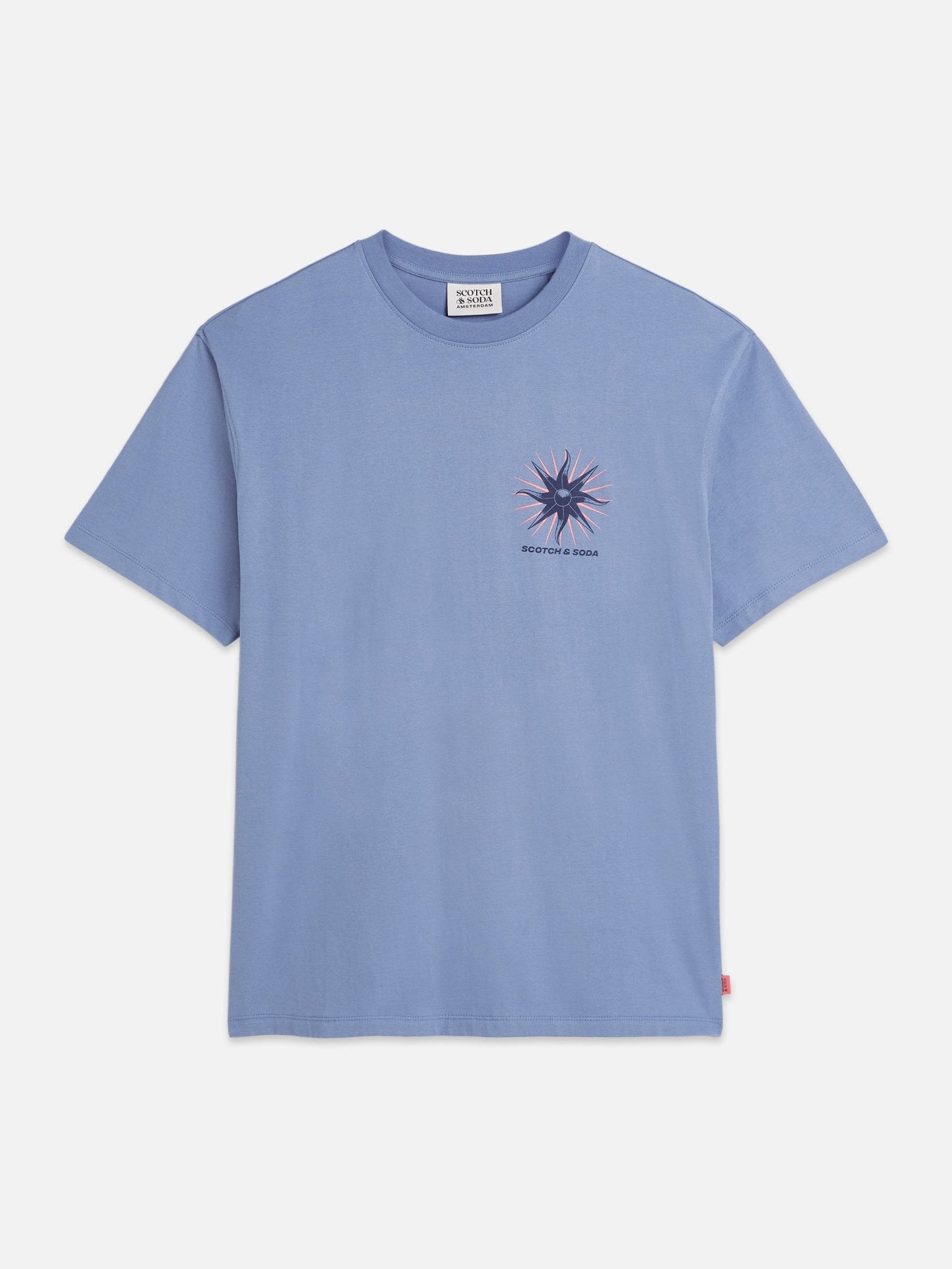 Front And Back Artwork Relaxed-fit T-shirt - Scotch & Soda South Africa