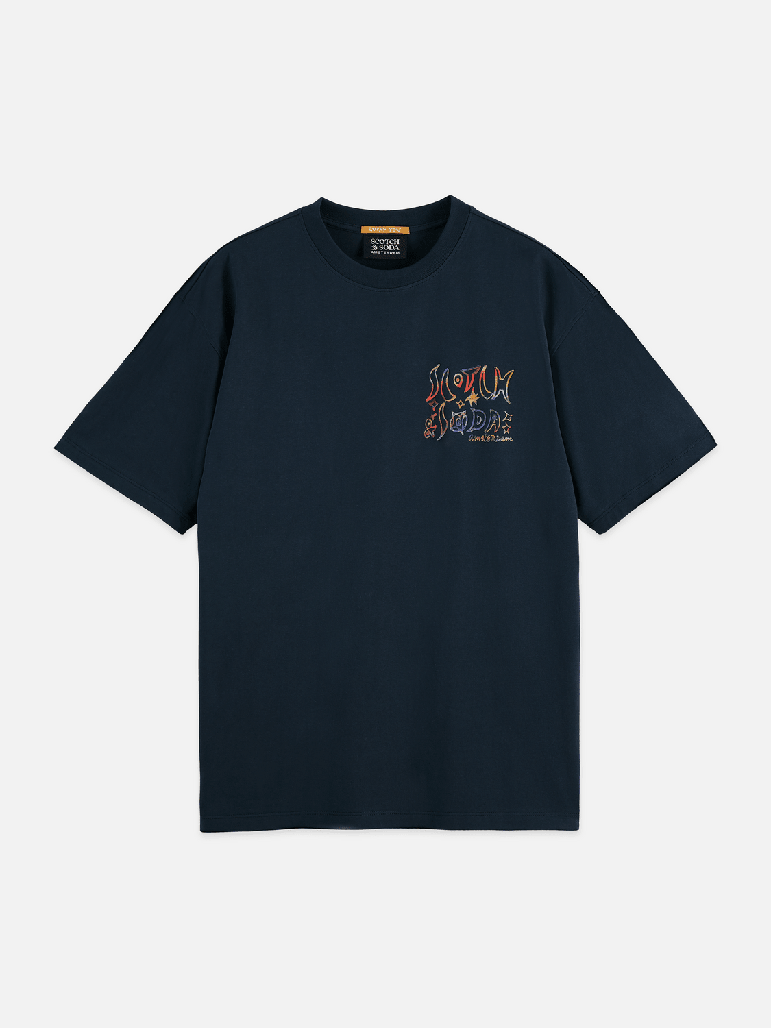 Front And Back Artwork Relaxed-Fit T-Shirt - Scotch & Soda South Africa