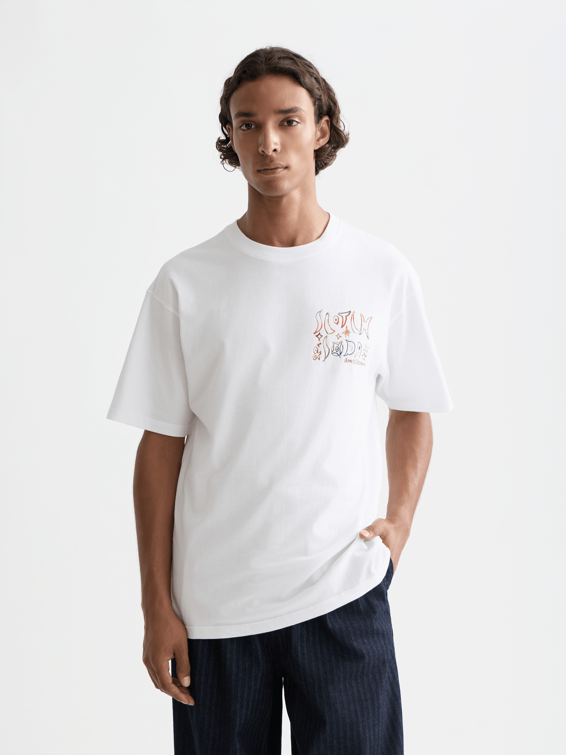 Front And Back Artwork Relaxed-Fit T-Shirt - Scotch & Soda South Africa
