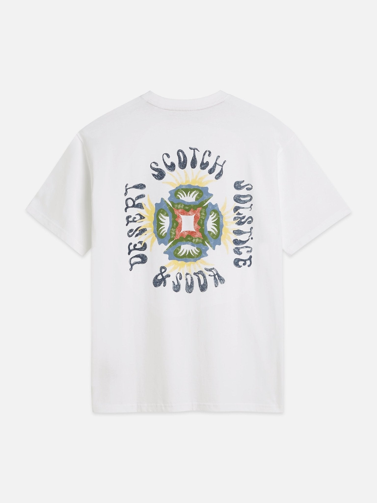 Front And Back Artwork Relaxed-Fit T-Shirt - Scotch & Soda South Africa