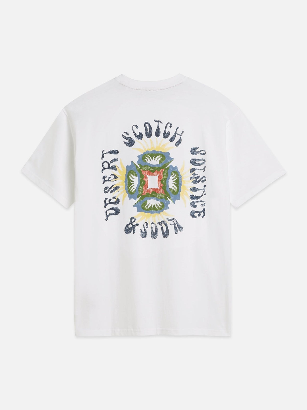 Front And Back Artwork Relaxed-Fit T-Shirt - Scotch & Soda South Africa