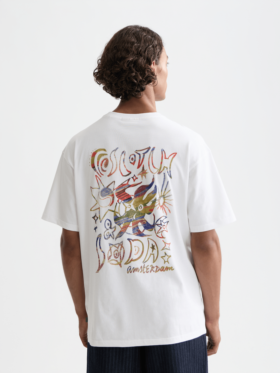 Front And Back Artwork Relaxed-Fit T-Shirt - Scotch & Soda South Africa