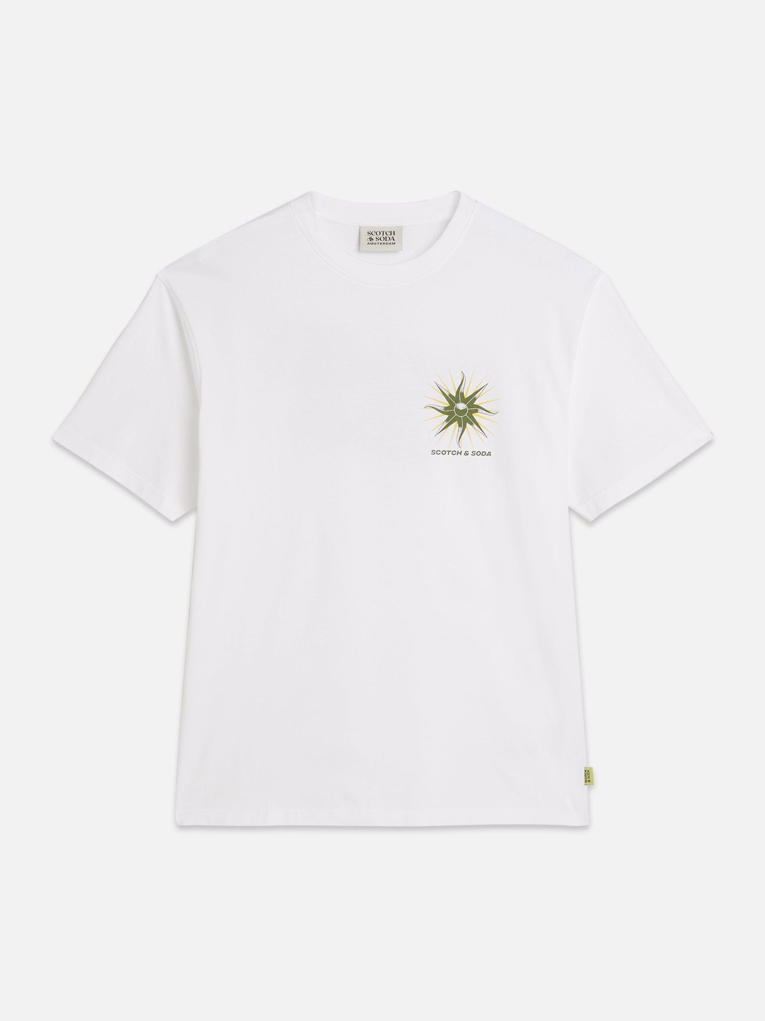 Front And Back Artwork Relaxed-fit T-shirt - Scotch & Soda South Africa