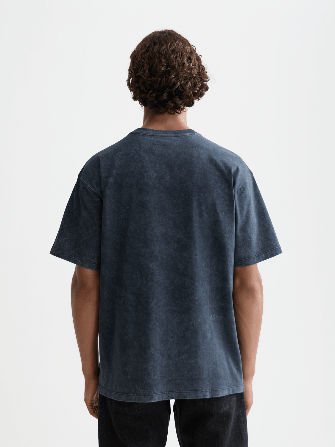 Front Artwork Relaxed-Fit Snow-Washed T-Shirt - Scotch & Soda South Africa