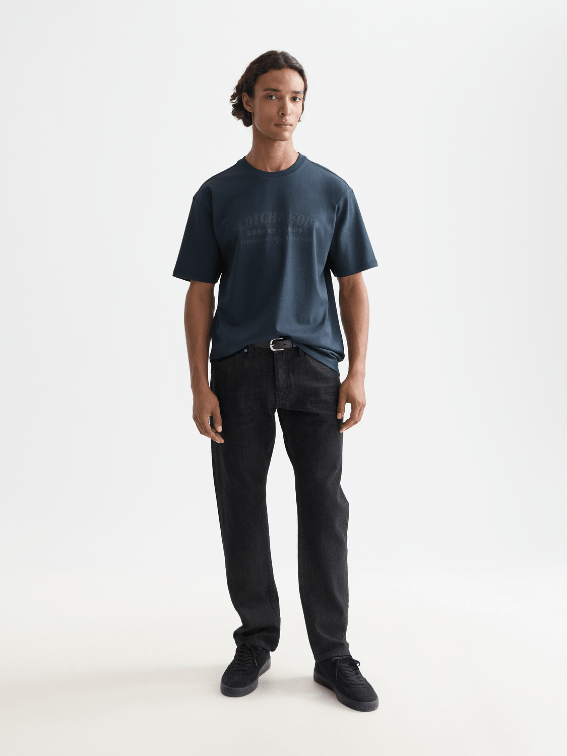 Front Artwork Relaxed-Fit T-Shirt - Scotch & Soda South Africa
