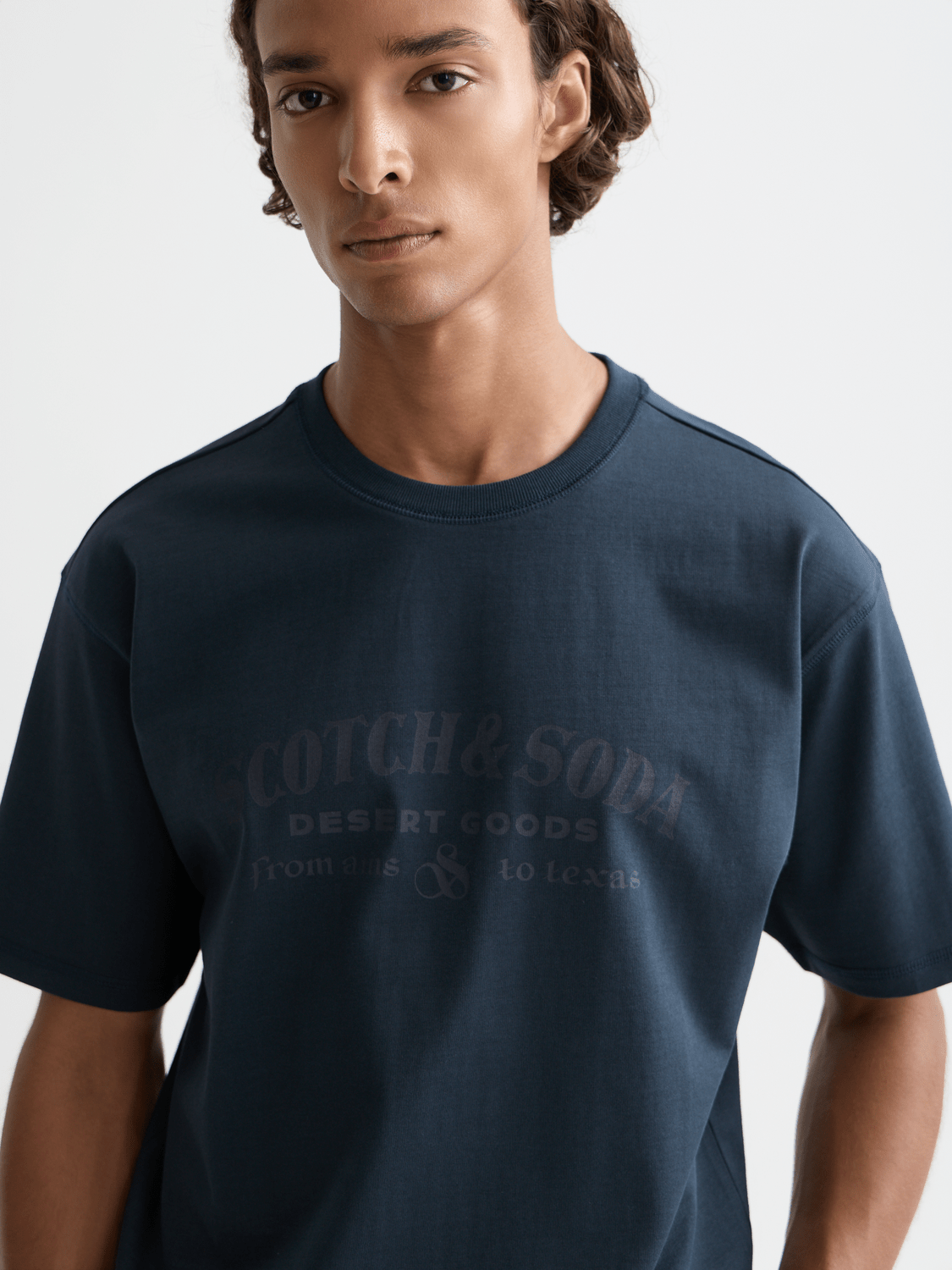 Front Artwork Relaxed-Fit T-Shirt - Scotch & Soda South Africa