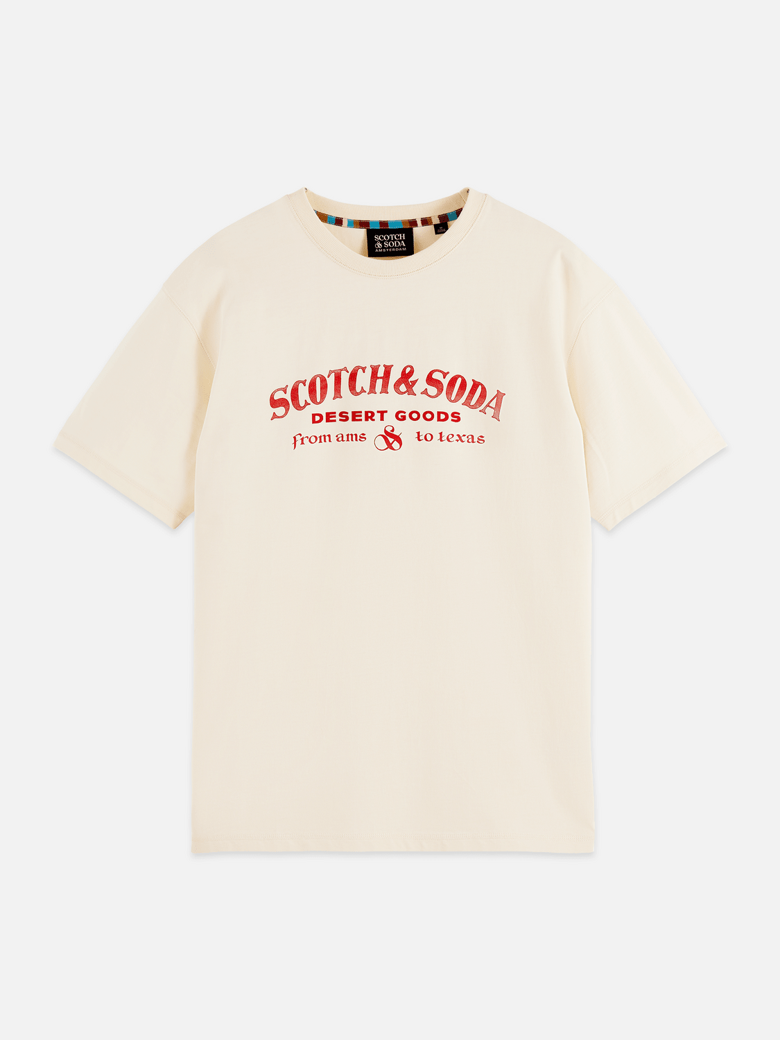 Front Artwork Relaxed-Fit T-Shirt - Scotch & Soda South Africa