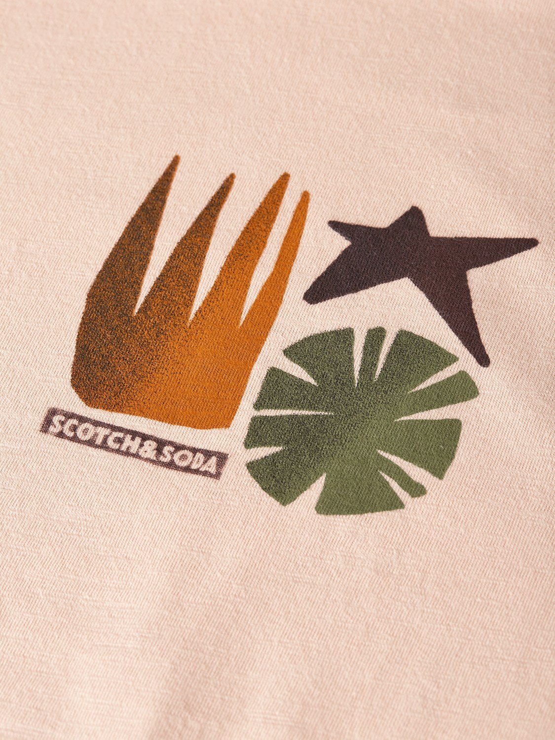 Front Back Artwork Loose-Fit T-Shirt - Scotch & Soda South Africa