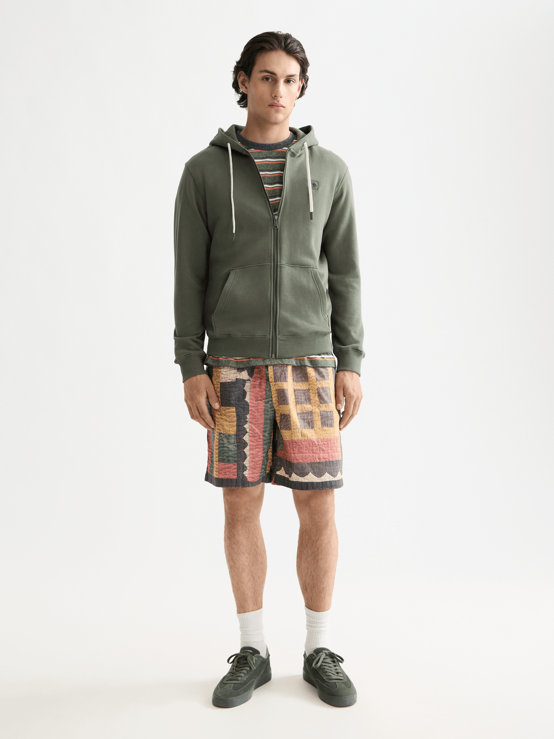 Full Zip Logo Hoodie - Scotch & Soda South Africa