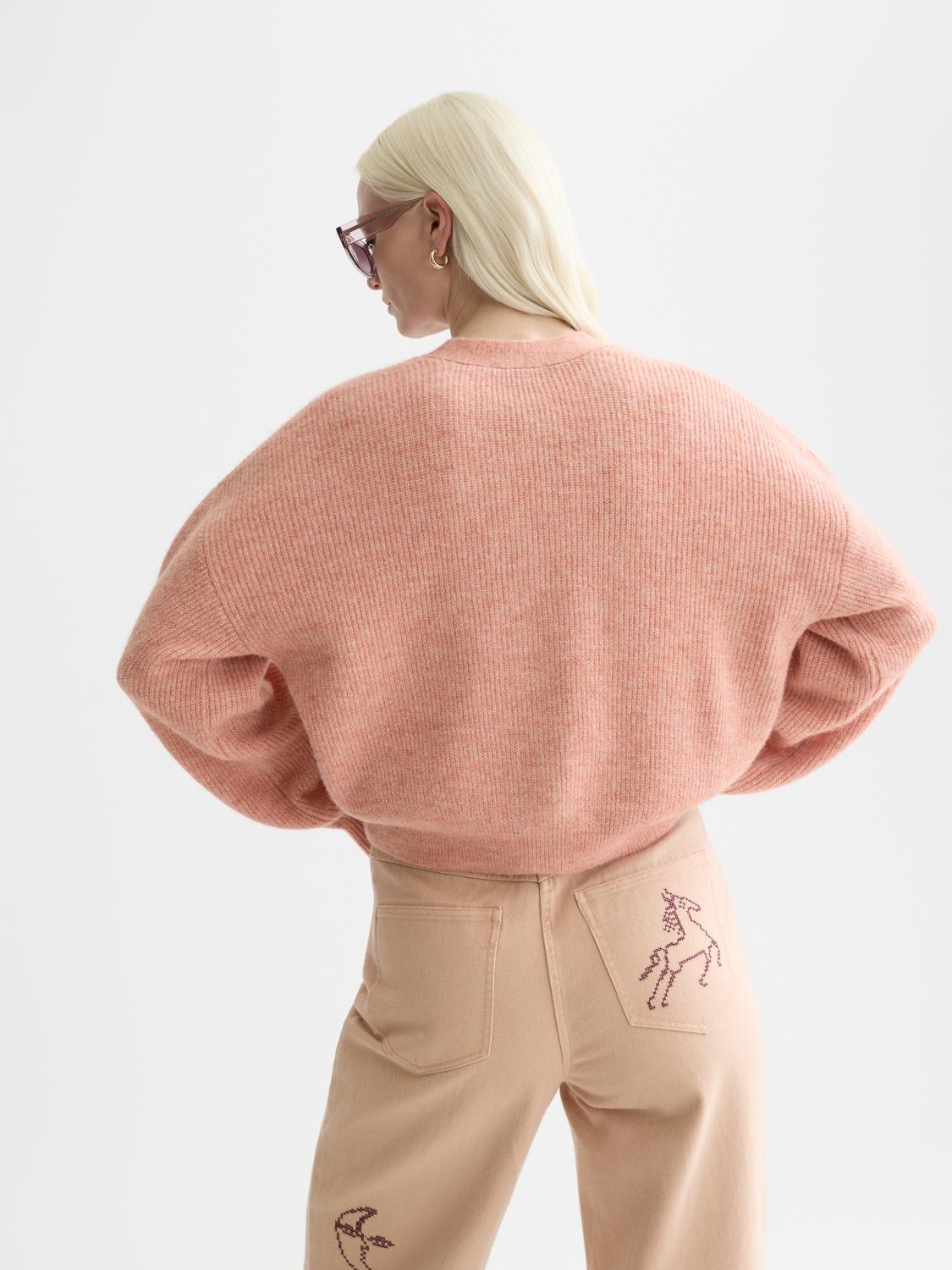 Fuzzy Relaxed Cardigan - Scotch & Soda South Africa
