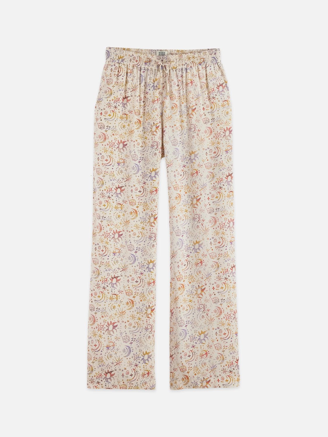 Gia - Mid Rise Wide Leg All Over Printed Pants - Scotch & Soda South Africa