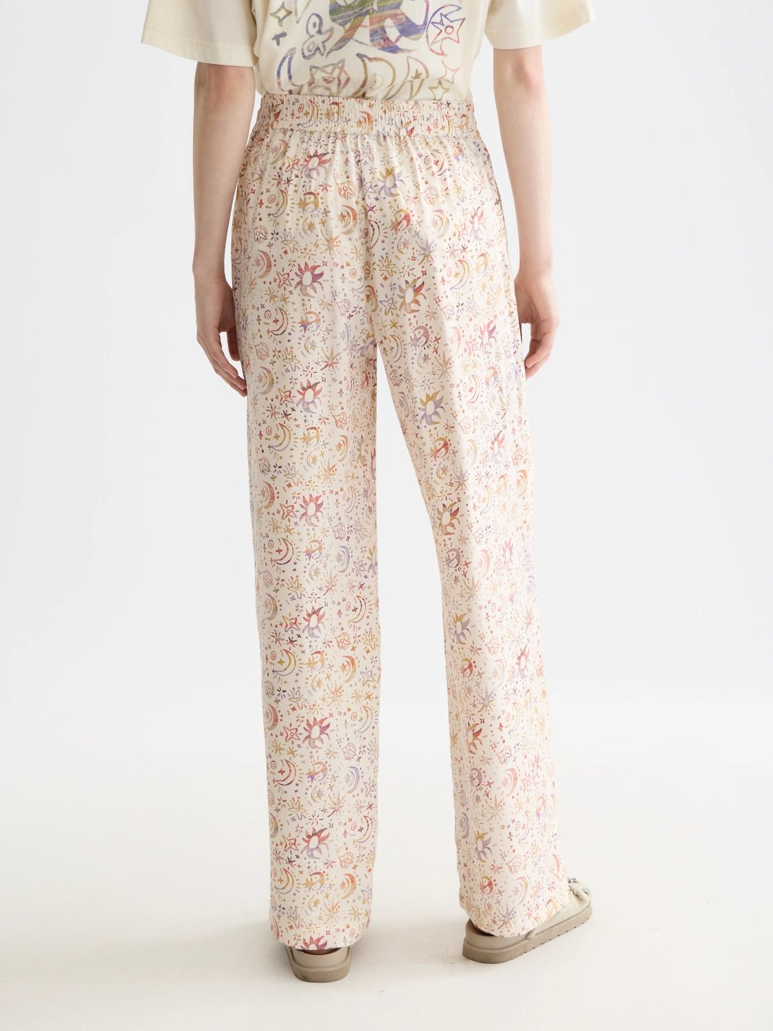 Gia - Mid Rise Wide Leg All Over Printed Pants - Scotch & Soda South Africa
