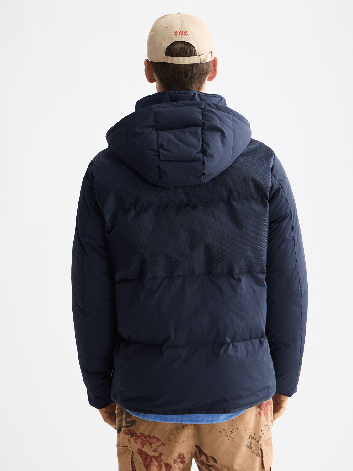 Hooded Puffer Jacket - Scotch & Soda South Africa