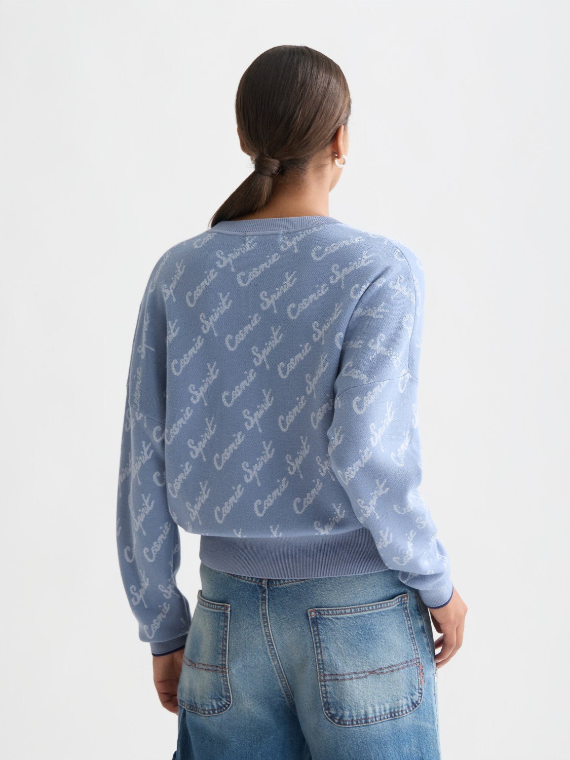 Jacquard Relaxed Pullover - Scotch & Soda South Africa