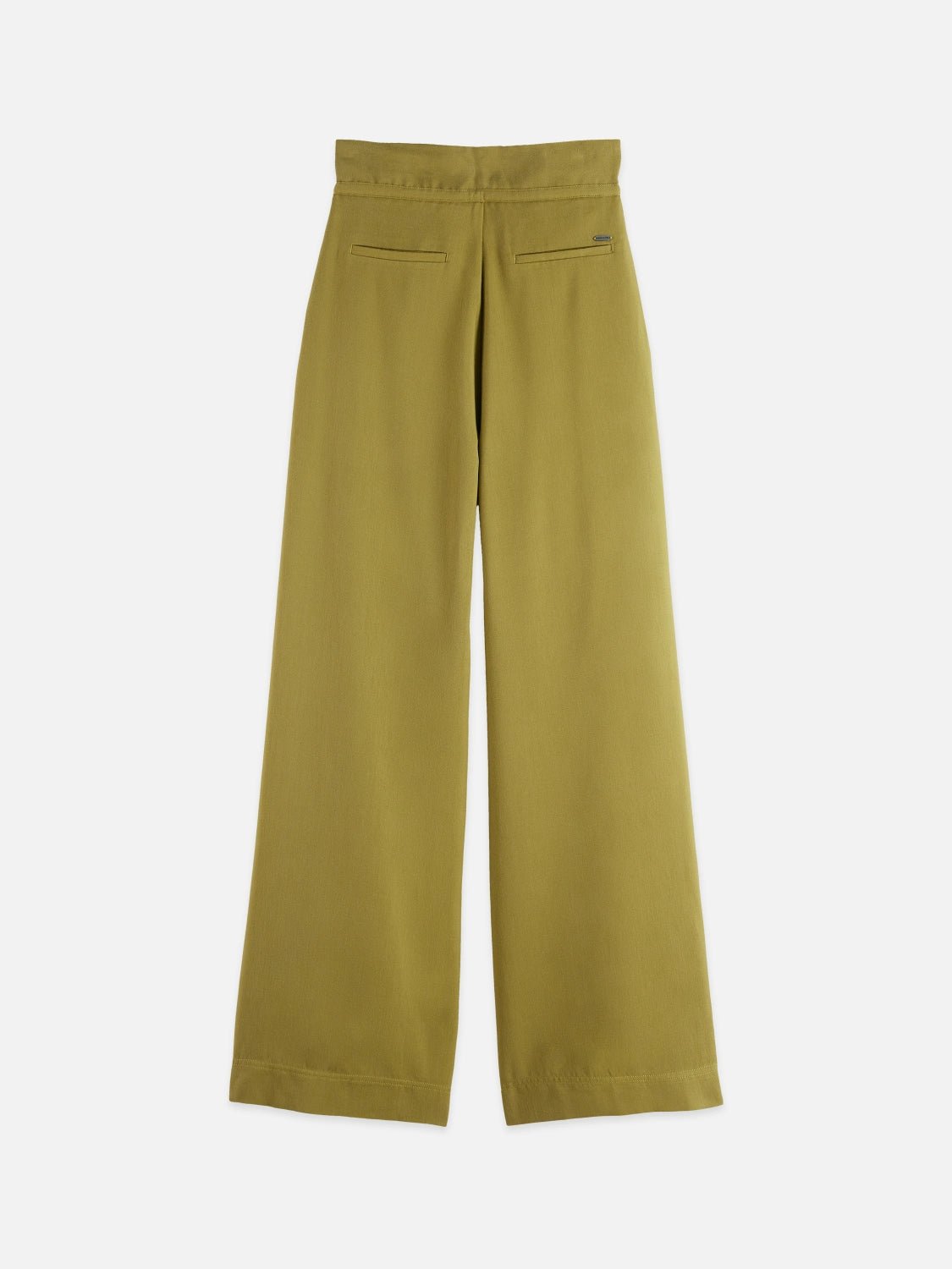 June - High Rise Wide Leg Twill Paperbag Pants - Scotch & Soda South Africa