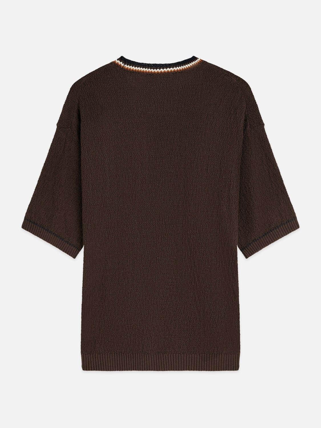 Knitted Cotton Linenblend Relaxedfit Tshirt - Scotch & Soda South Africa