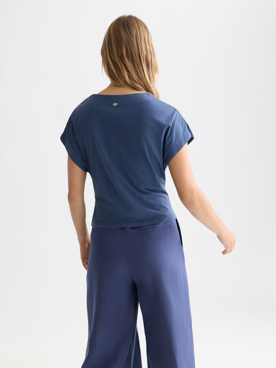 Knotted Slash Neck T-Shirt - Scotch & Soda South Africa