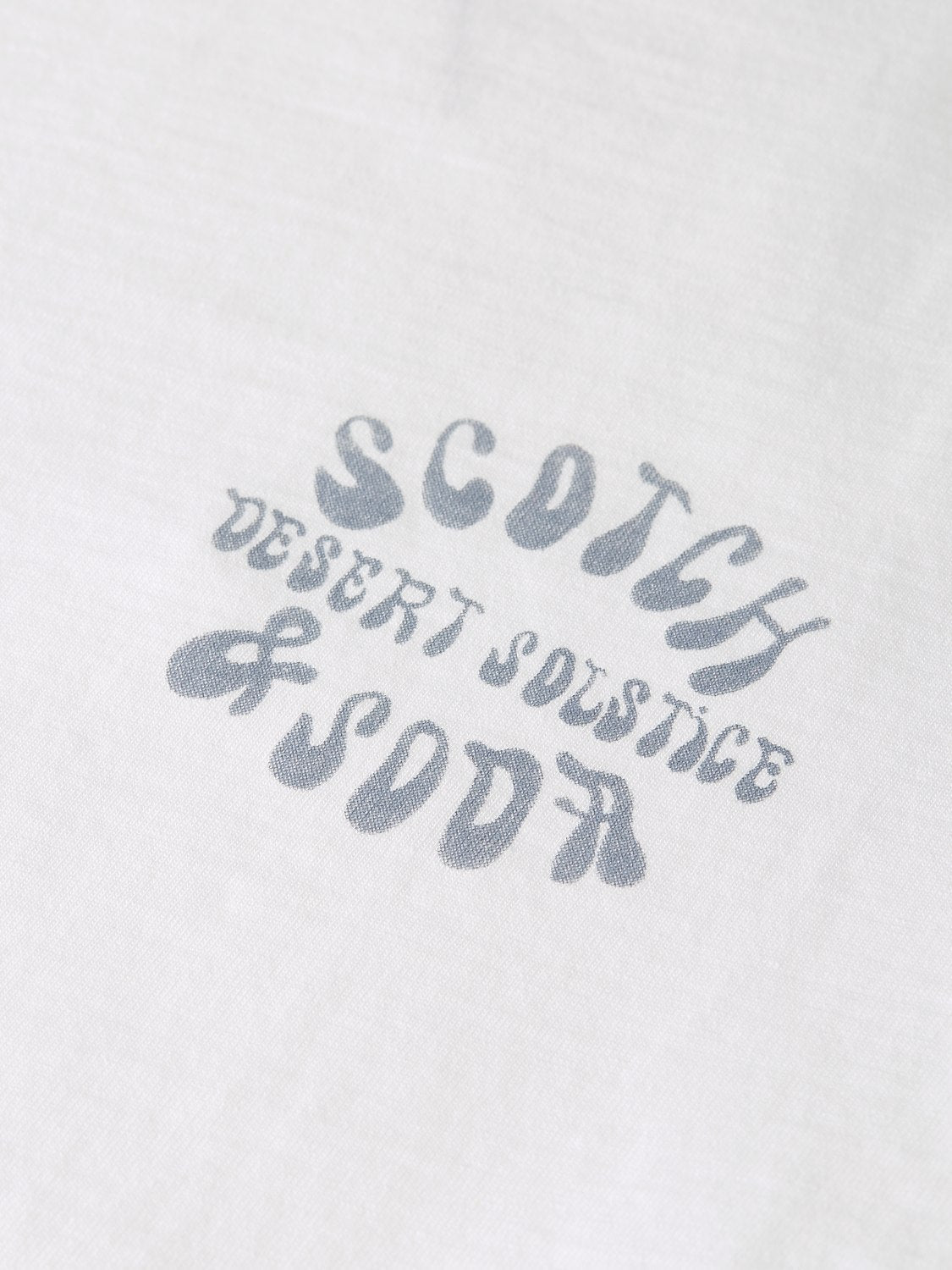 Left Chest Artwork Regular-Fit T-Shirt - Scotch & Soda South Africa