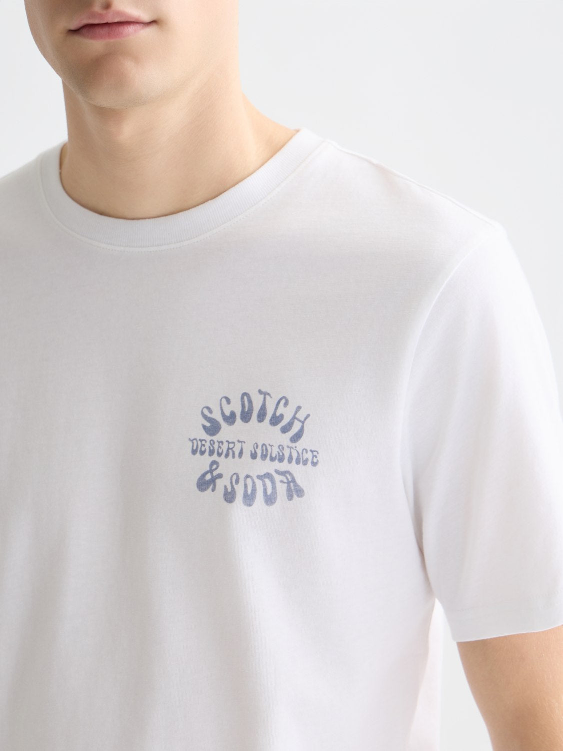 Left Chest Artwork Regular-Fit T-Shirt - Scotch & Soda South Africa