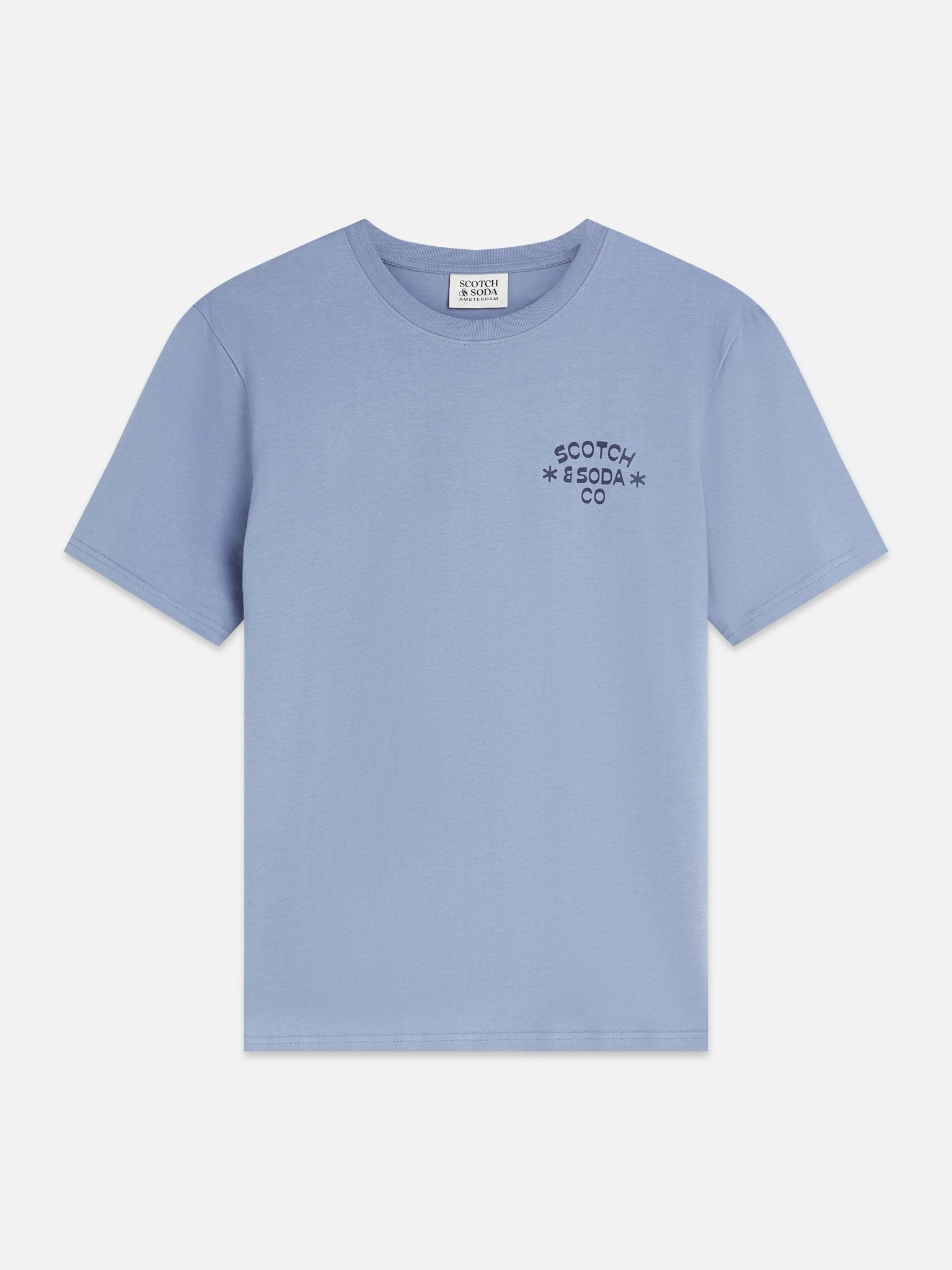 Left Chest Artwork Regular-Fit T-Shirt - Scotch & Soda South Africa