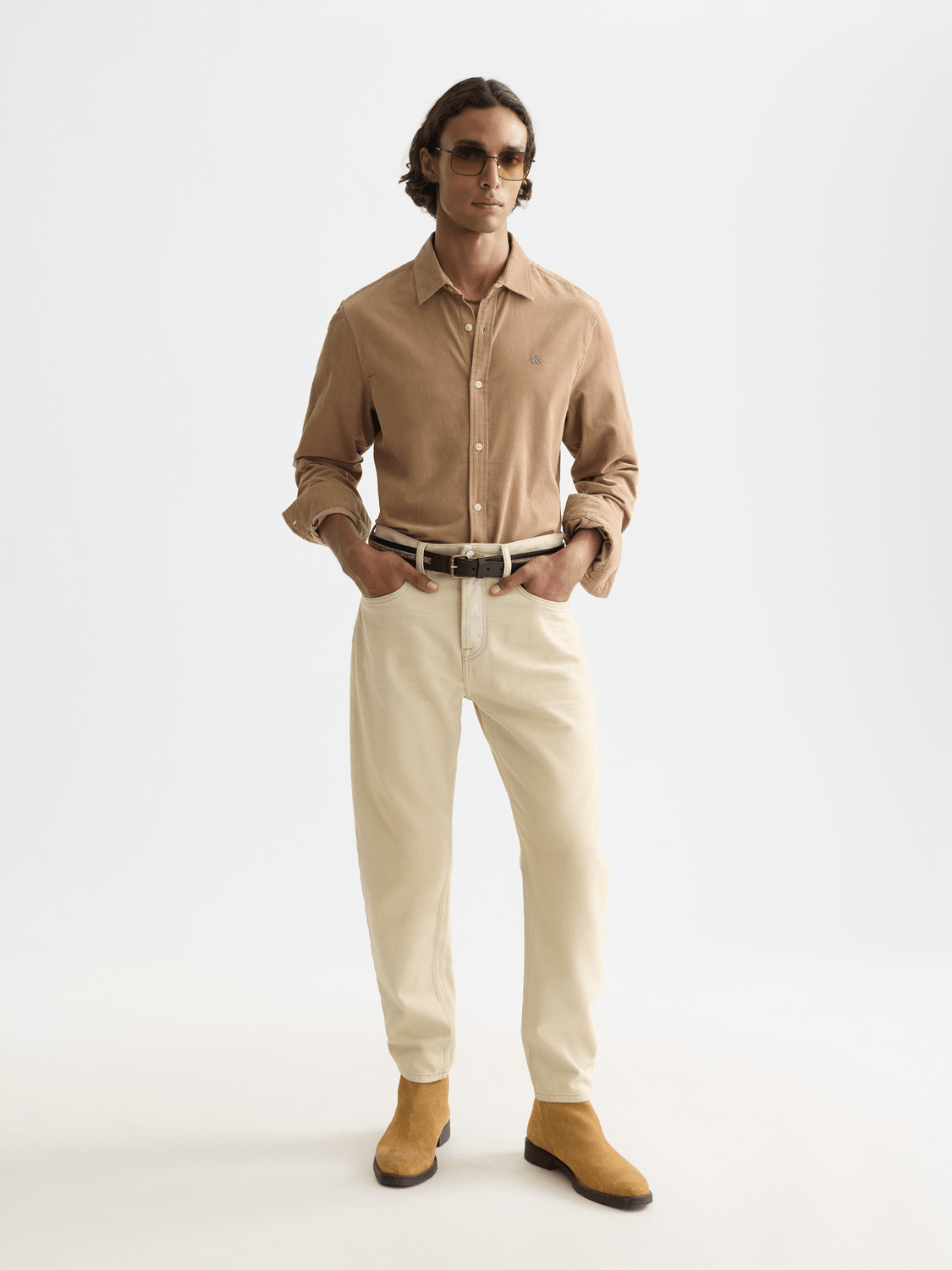 Lightweight Corduroy Regular-Fit Shirt - Scotch & Soda South Africa