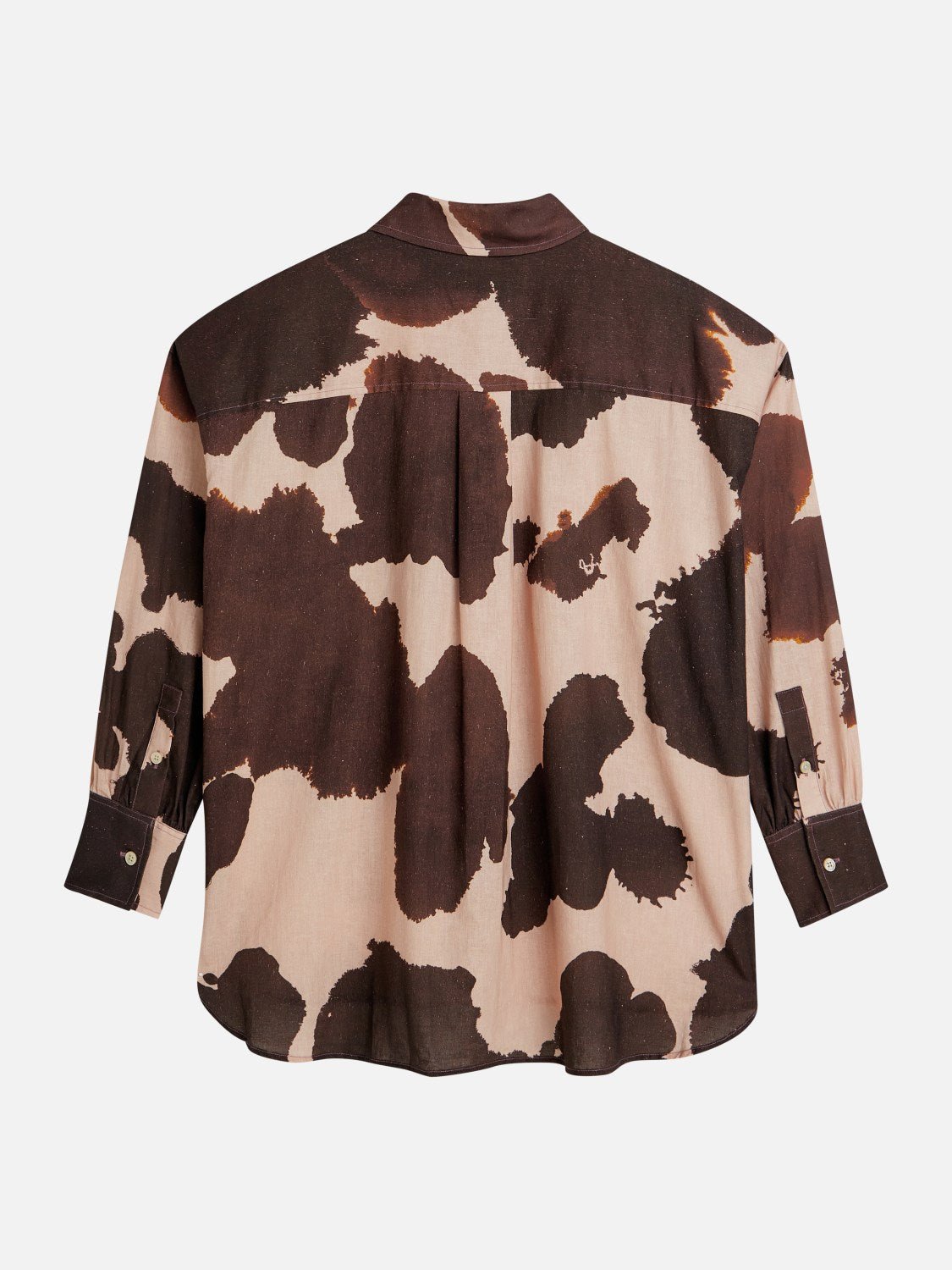 Linen Blend Printed Shirt - Scotch & Soda South Africa