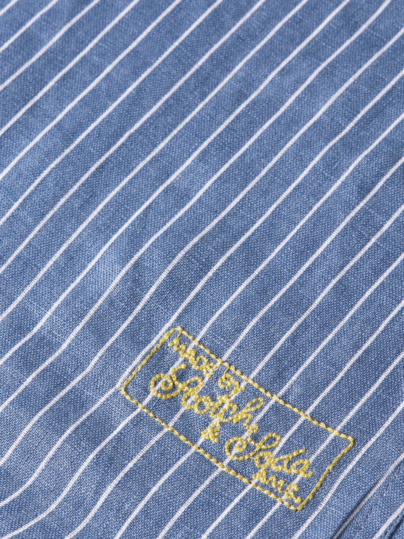 Linen Striped Regular Fit Shirt - Scotch & Soda South Africa