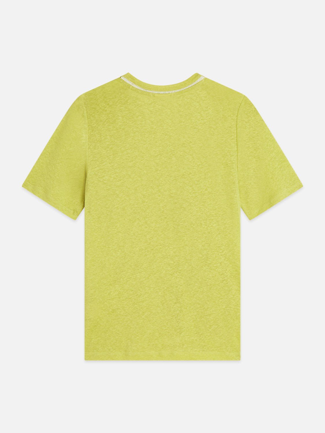 Linen V-Neck T-Shirt - Scotch & Soda South Africa