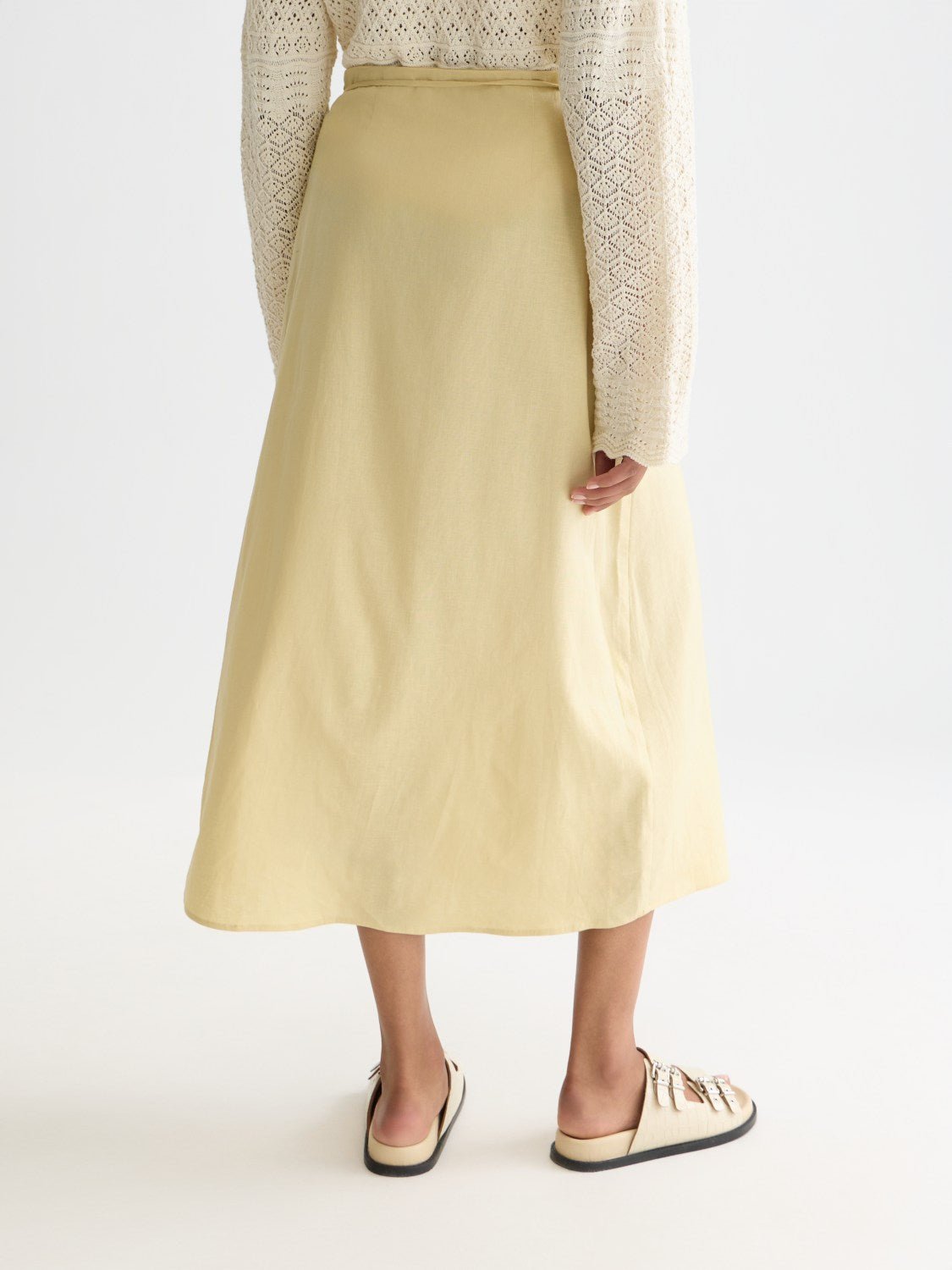 Linen Wrap Skirt - Scotch & Soda South Africa