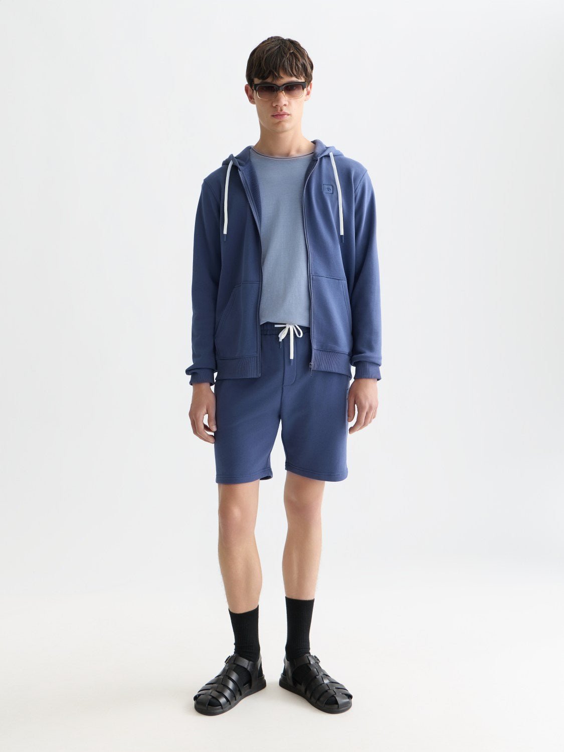 Logo Badge Regularfit Sweatshorts - Scotch & Soda South Africa