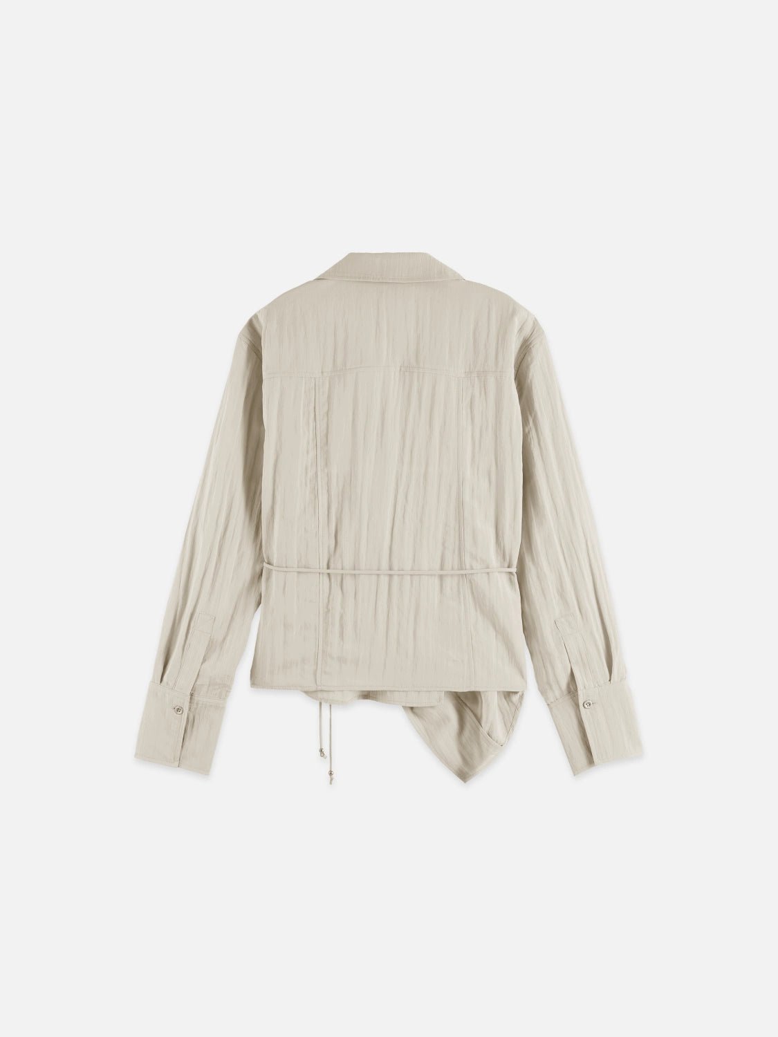 Long Sleeve Wrap Shirt - Scotch & Soda South Africa
