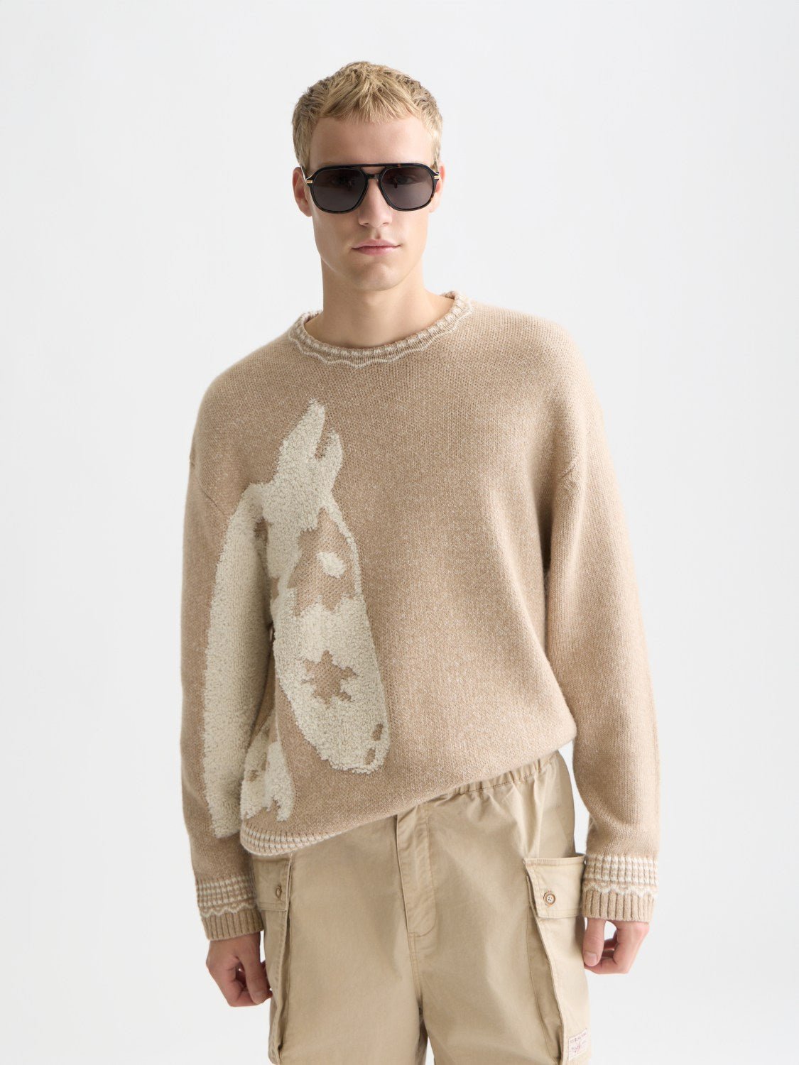 Loosefit Jacquard Pullover - Scotch & Soda South Africa