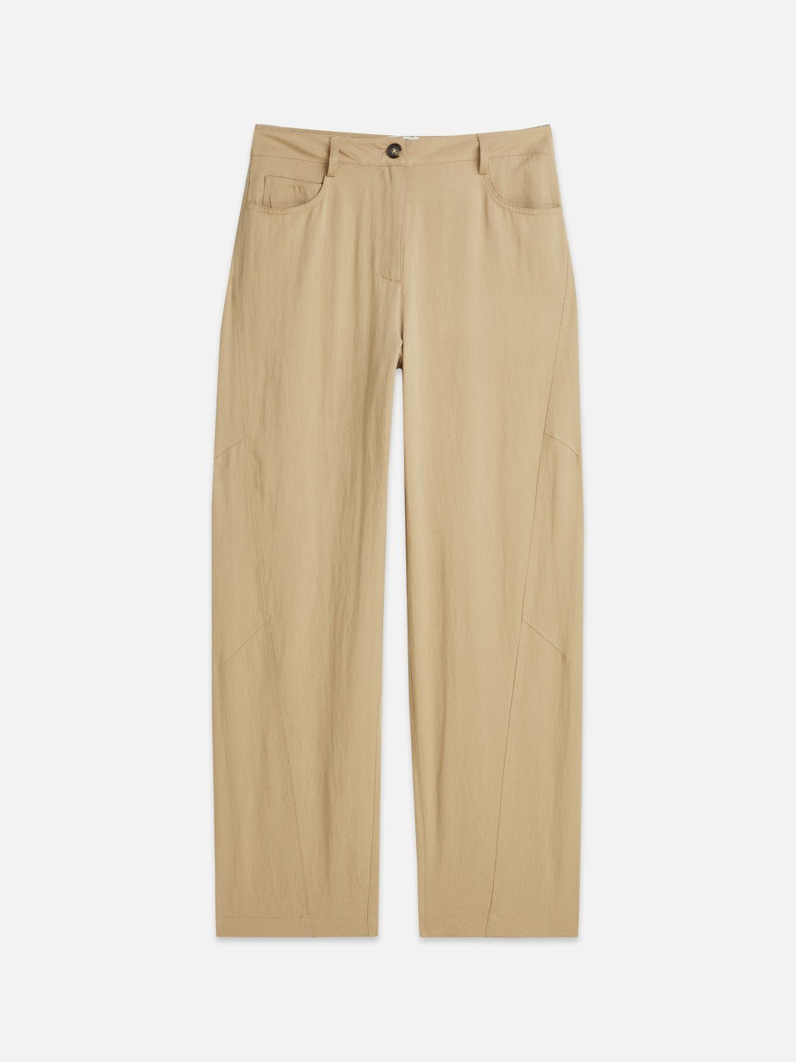 Lotus - Twill High Rise Barrel Leg Pants - Scotch & Soda South Africa