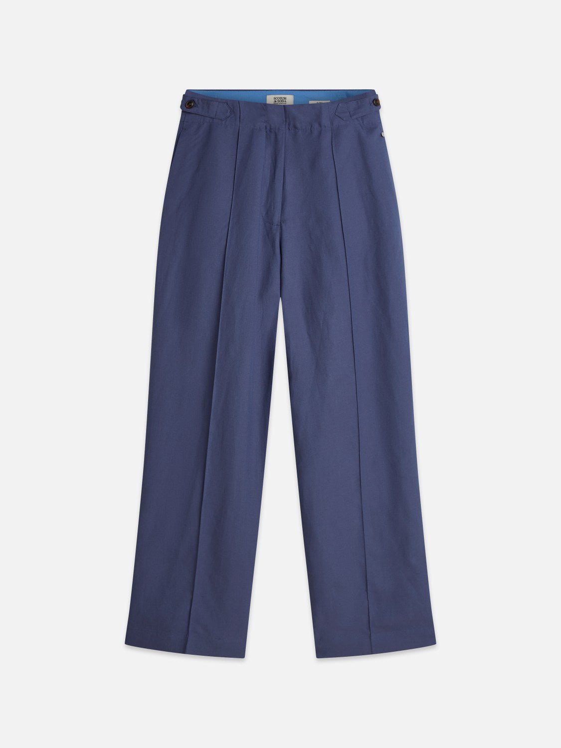 Lou - Lyocell High Rise Wide Leg Pants - Scotch & Soda South Africa