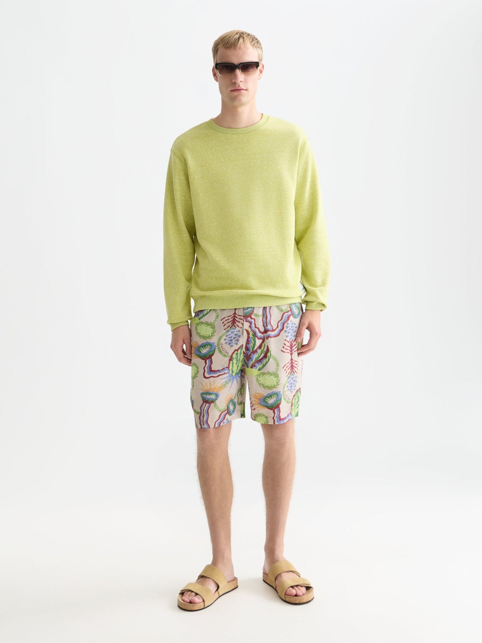Melange Regular-fit Sweatshirt - Scotch & Soda South Africa