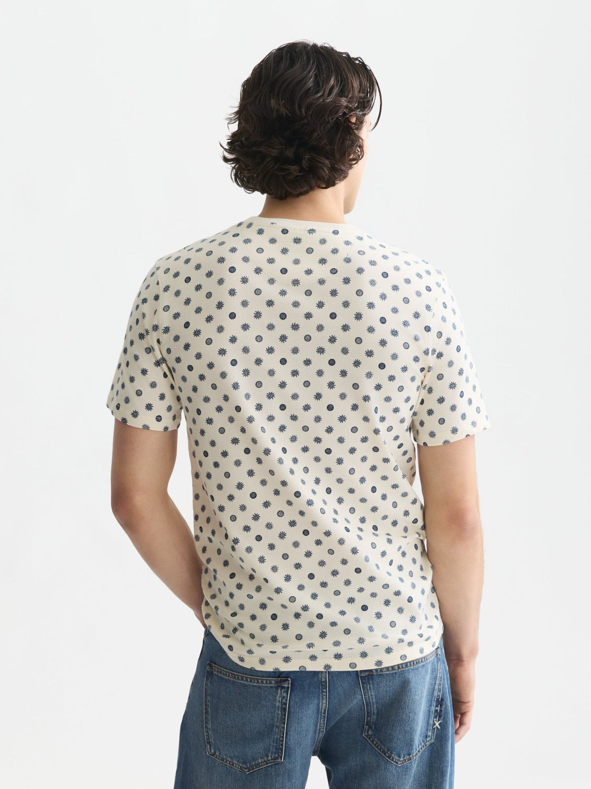 Micro-Printed Regular-Fit T-Shirt - Scotch & Soda South Africa