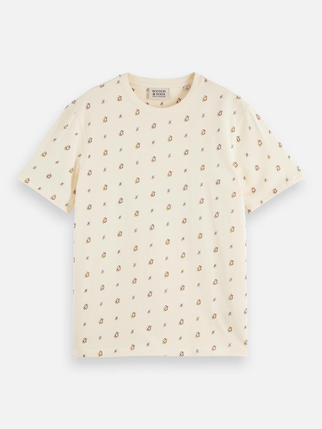 Micro-Printed Regular-Fit T-Shirt - Scotch & Soda South Africa
